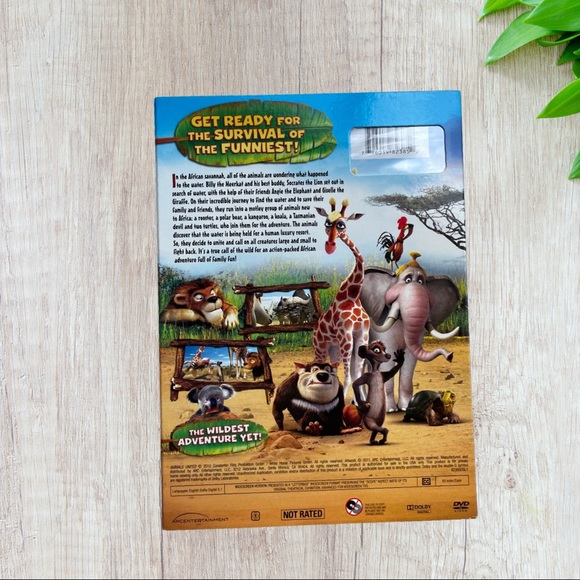 ANIMALS UNITED Adventures in Africa - DVD NEW - Picture 2 of 4